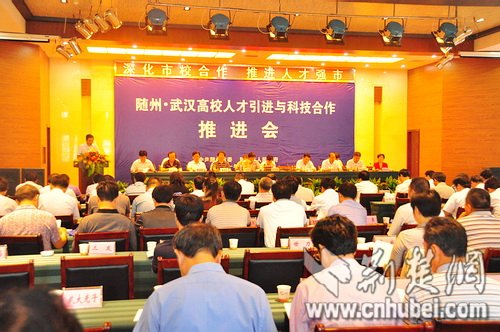 随州大力推进高校人才引进与科技合作 确保十