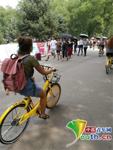 1000辆北大专用共享单车投用 无押金畅骑助力开学