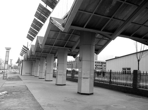 太原高新区60kw电站项目:司机称从未在此充过