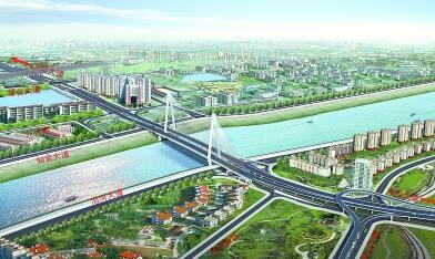 汉江上将复制一座新月湖桥 预计后年底通车