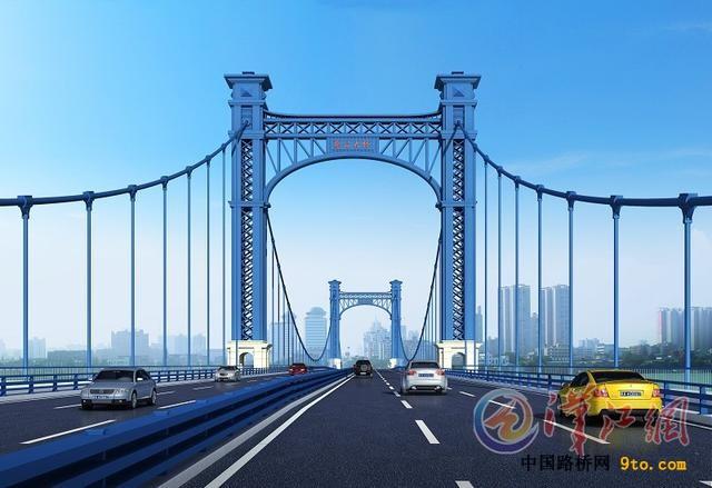 襄阳庞公大桥明年将开建 为市区首座三塔悬索