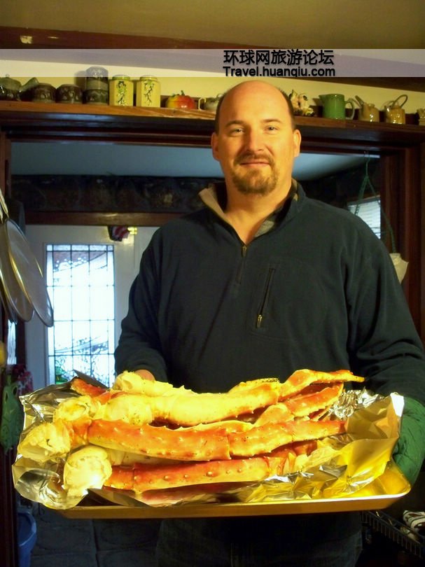 大到吓人的阿拉斯加帝王蟹 一只重10斤