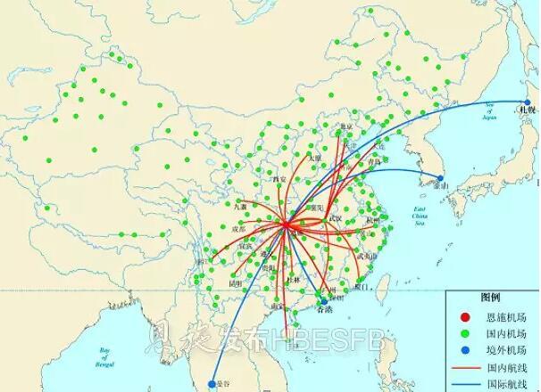 恩施州8县市都将有机场 规划图及新增航线方案