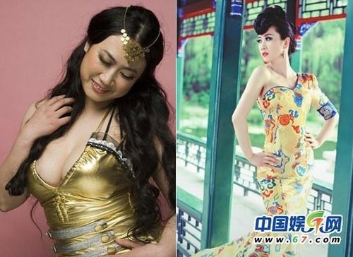 <em>芙蓉姐姐</em>爆乳纤腰<em>走秀</em>_大楚网_腾讯网