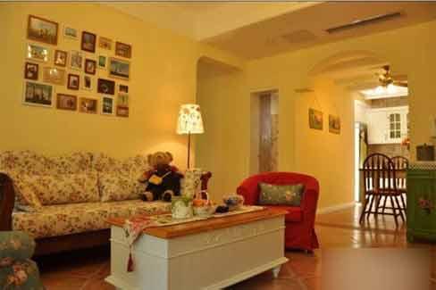 三室一厅小家装 温馨多彩田园风