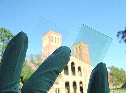 透明太阳能板让玻璃发电