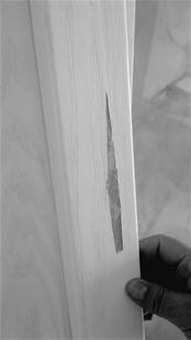 顾客订购木门送来是假货 为10倍赔偿怒锁专卖