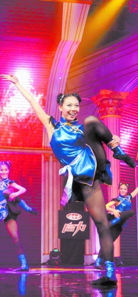 北体大\猛女班\不仅得到了观众的喜爱