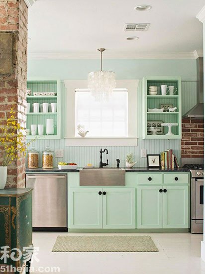 小空间最爱 16款一字型橱柜造福小户型