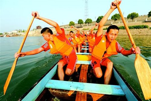 第五届湖北龙舟大赛+6月12日将于襄阳开赛