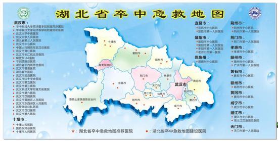 "湖北省卒中急救地图"发布 确定49家定点医院图片