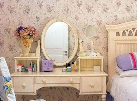 时尚漂亮梳妆台图片 爱美女孩扮出你的美丽_大楚网_腾讯网