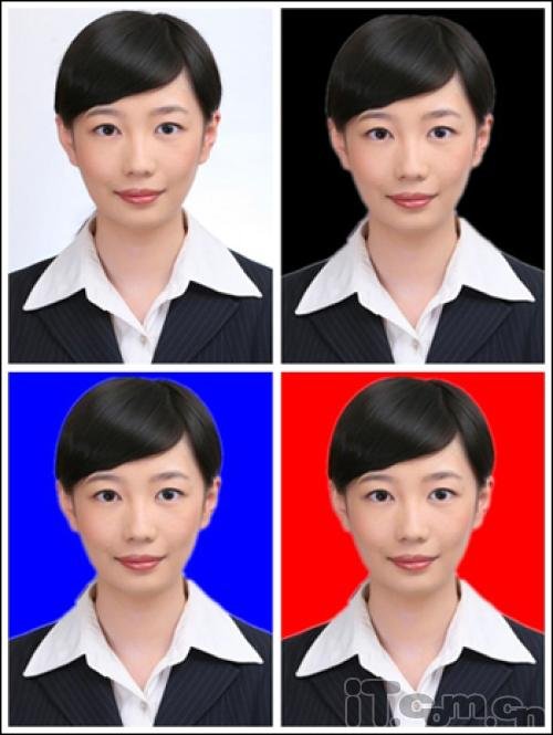 教你用美图秀秀更改证件照背景色