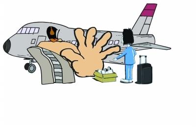 武汉一周内拘留两乘客 有人藏匿 打火机 被罚15