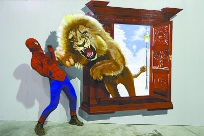 武汉国际会展中心4D空间体验馆里 可体验7D电