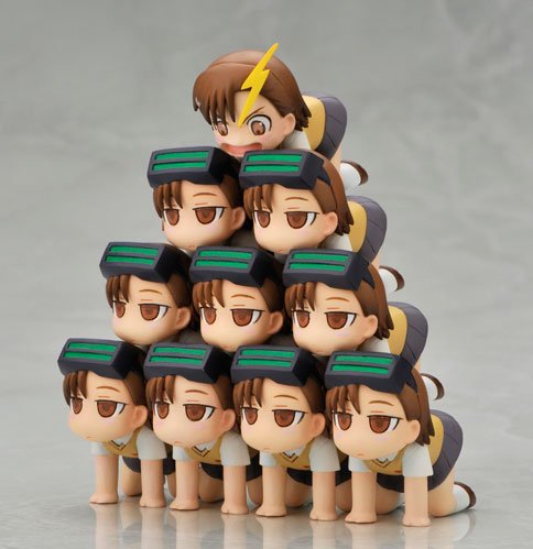 <em>某科学的超电磁炮</em> Q版<em>御坂</em>美琴叠罗汉_腾讯·