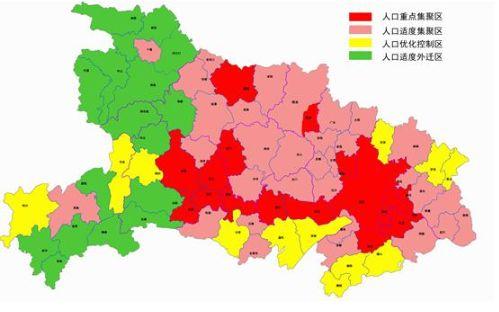 湖北城市人口_湖北城市
