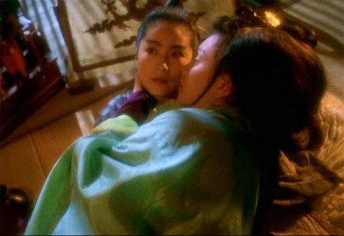 林青霞激吻王祖贤 揭徐克电影经典女欢女爱