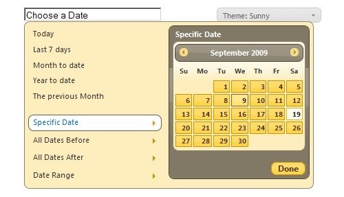 9个有用的jQuery日历和日期选择器插件