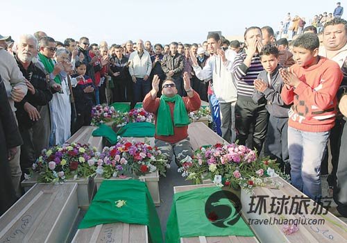 利比亚传统葬礼很简朴