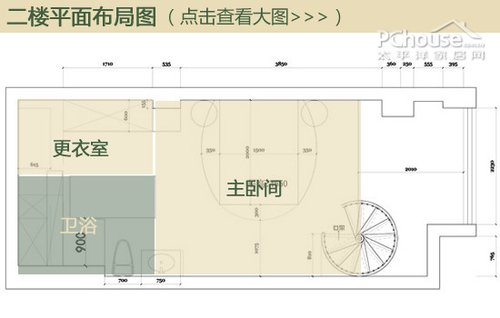 二樓平面布置圖