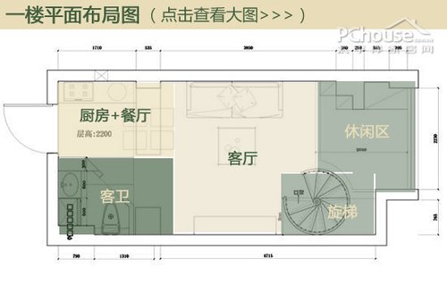 一樓平面布置圖