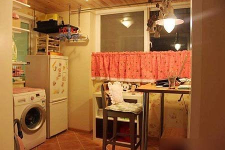 60平方米房子装修效果图 小资5万打造粉嫩家