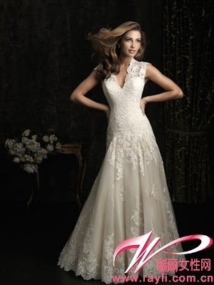 allure秋冬婚纱奢华诱惑