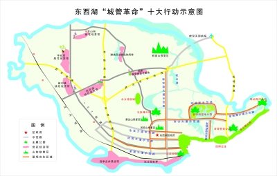 武汉东西湖打造魅力新城区 将建最靓环湖路