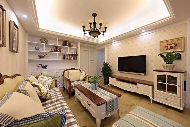 90㎡现代美式 浪漫、温馨、紧凑的小三房!_大楚网_腾讯网