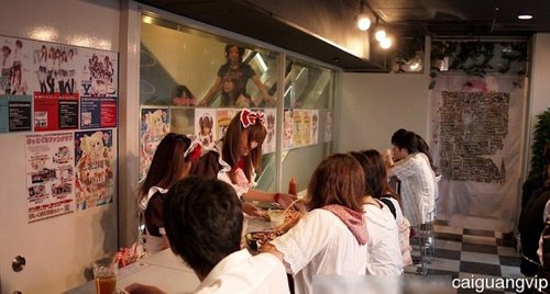 日本实拍 亲历原汁原味的女仆咖啡厅
