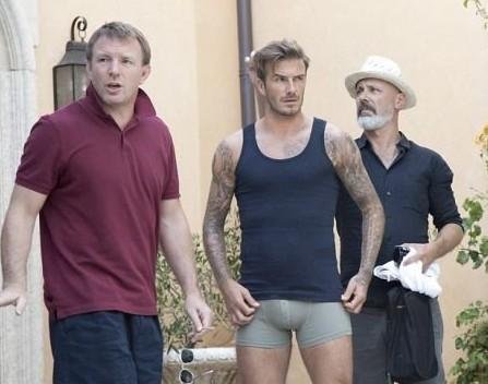 贝克汉姆<em>性感内裤</em>广告 引英<em>男人</em>整形器官热_娱