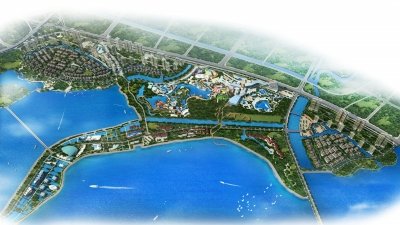 武汉华侨城总体规划示意图