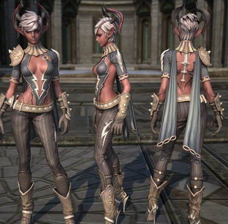 成人<em>网游</em>《Tera》<em>女角色性感</em>皮甲欣赏_游戏_