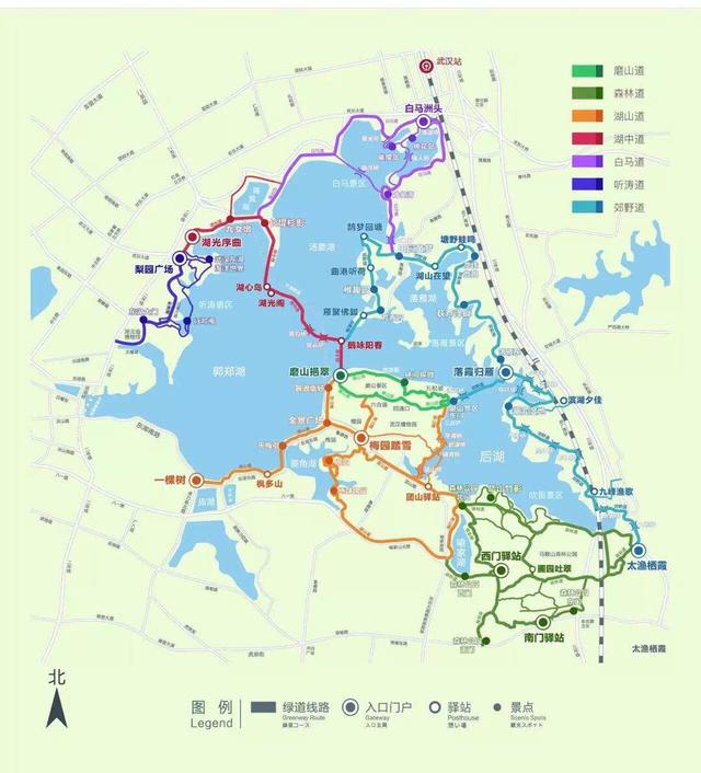 武汉首个亮点区块亮相 东湖绿道二期移步可换景_大楚网_腾讯网