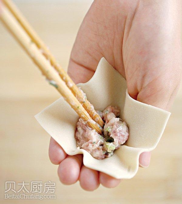 馄饨技法大全:6种馄饨包法