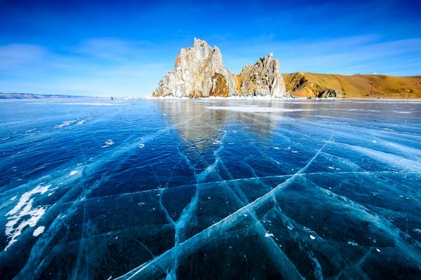 蓝冰贝加尔湖 春天里的翡翠之海_大楚网_腾讯网
