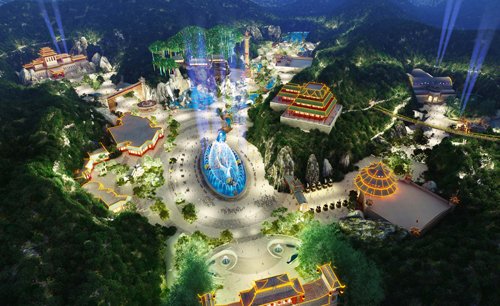 中美联手 武当太极湖畔打造功夫主题乐园