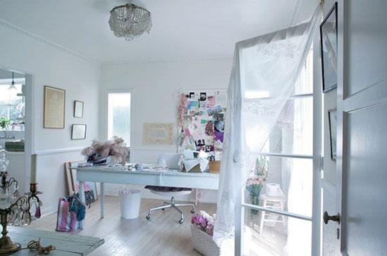 加利福利亚的梦 白色罗曼蒂克小别墅