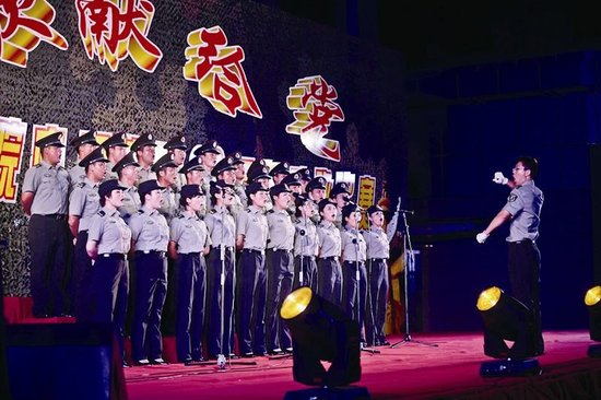 中国人民解放军建军86周年 襄阳以歌咏比赛庆