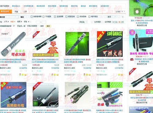 激光笔威力大别闹着玩