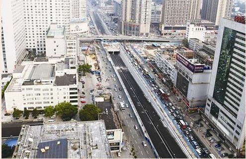 武珞路下穿通道近日通车 空中地下五条通道交会