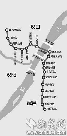 武汉地铁7号线走向公布 将再修一条过江隧道