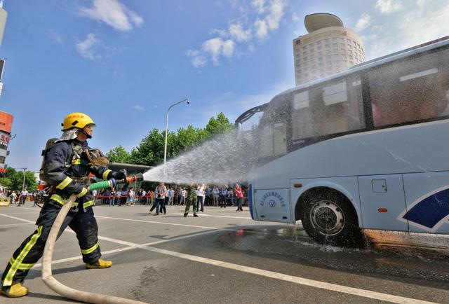 付家坡客运站组织开展消防安全应急演练