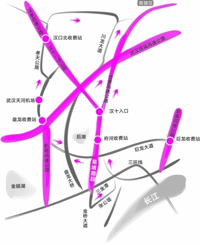小长假部分路段交通管制 武汉交管实时报路况