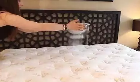 床垫睡了10年 掀开以后一窝窝螨虫把全家人惊