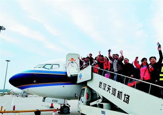 武汉至高雄航线开通 至2015年国际航线将达2