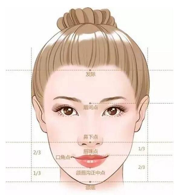 首先,你得了解自己的下巴类型: 看看大家都属于上面哪一种下巴?