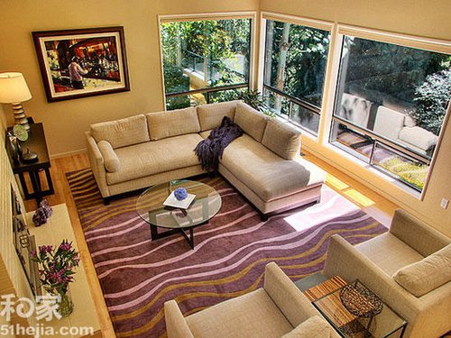 三类沙发张弛有度 9个方形小客厅布置