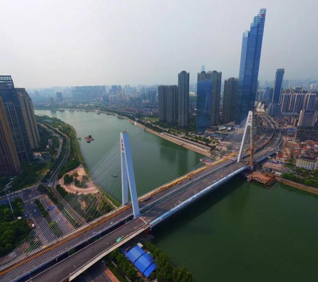 新月湖桥即将通车,来捋一捋,汉江上这7座桥
